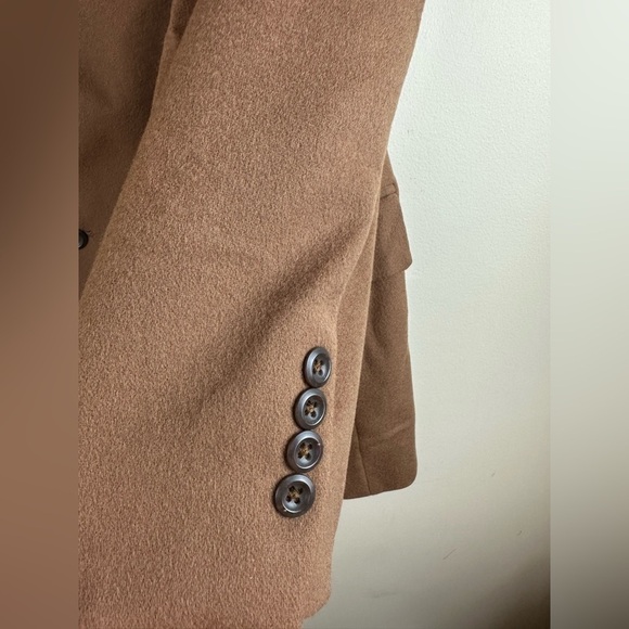 Jos A Bank 100% Cashmere Brown Suit Jacket career Blazer - Picture 5 of 9